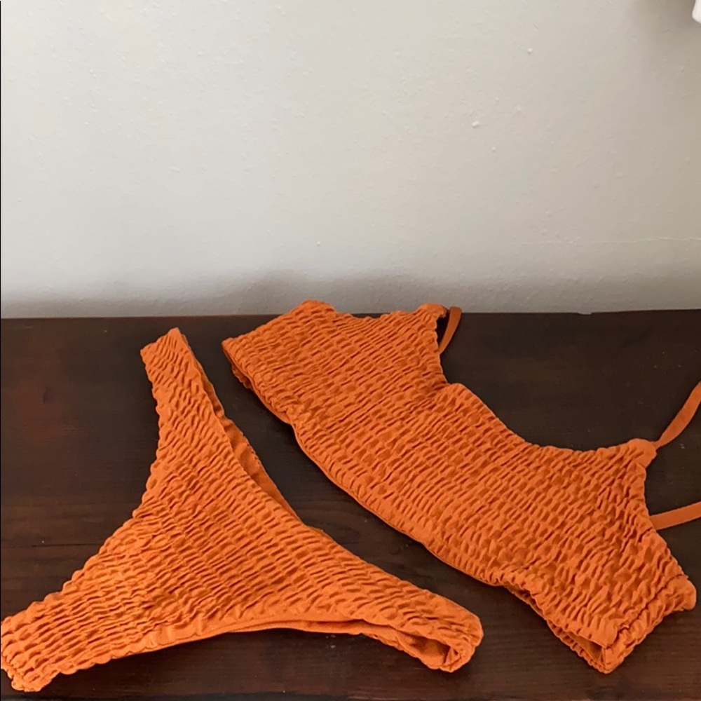 Rust orange bikini
